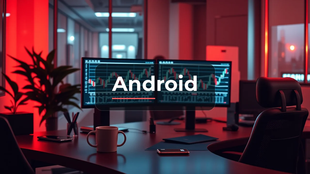 La app de OctaFX en tu Android